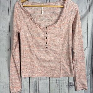 Free people Women’s Top long Sleeve Size S